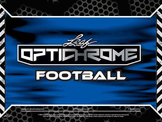 Image for 2025 Leaf Optichrome Football Hobby Box