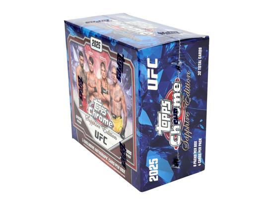 2025 TOPPS CHROME UFC SAPPHIRE EDITION 10-BOX CASE | eBay
