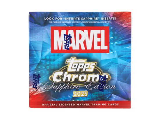 Image for Marvel Chrome Sapphire Hobby Box (Topps 2025)