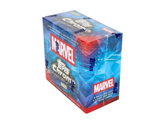 Image for Marvel Chrome Sapphire Hobby Box (Topps 2025)