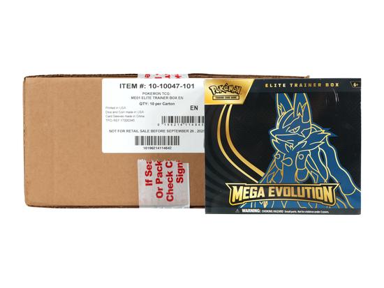 Image for Pokemon Mega Evolution Elite Trainer 10-Box Case