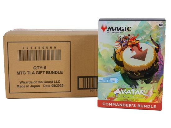 Image for Magic the Gathering Avatar the Last Airbender Commander's Bundle 6-Box Case