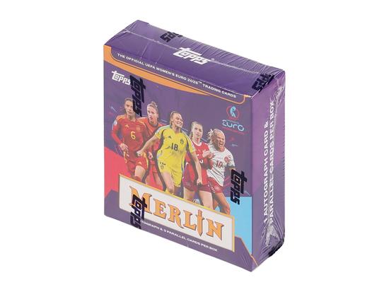 Image for 2024/25 Topps Merlin UEFA Women's Euros Soccer Hobby Box