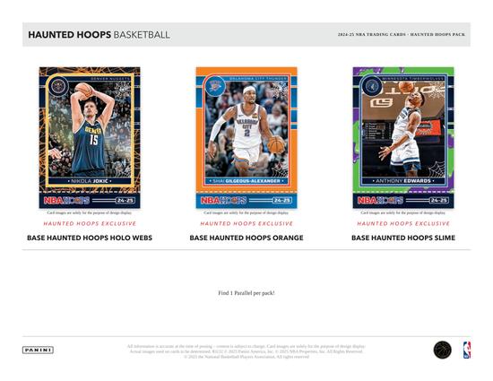 Image for 2024/25 Panini Haunted Hoops Halloween Basketball 40-Pack 20-Box Case