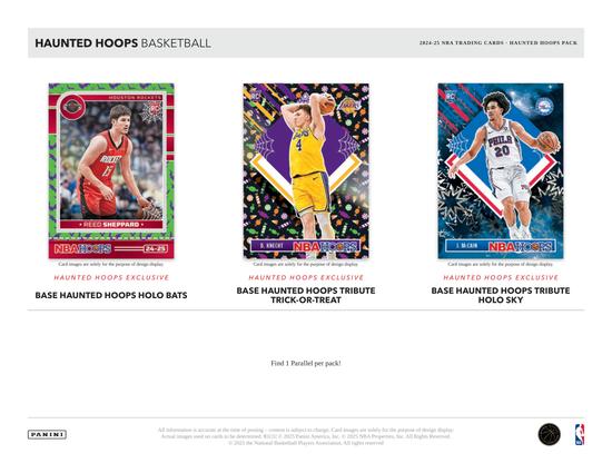 Image for 2024/25 Panini Haunted Hoops Halloween Basketball 40-Pack 20-Box Case