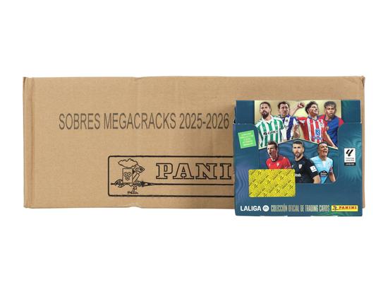 Image for 2025/26 Panini La Liga Megacracks Soccer 12-Box Case