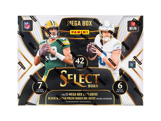 Image for 2024 Panini Select Football Mega 20-Box Case (Black & Green Prizms!)