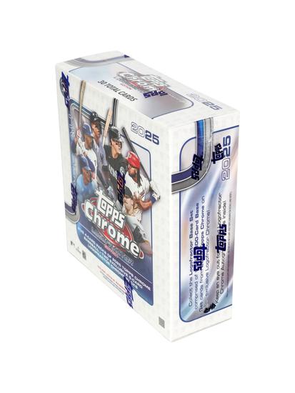 Image for 2025 Topps Chrome Baseball Logofractor Edition Box