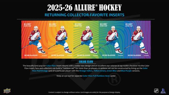 Image for 2025/26 Upper Deck Allure Hockey 4-Pack Blaster 20-Box Case
