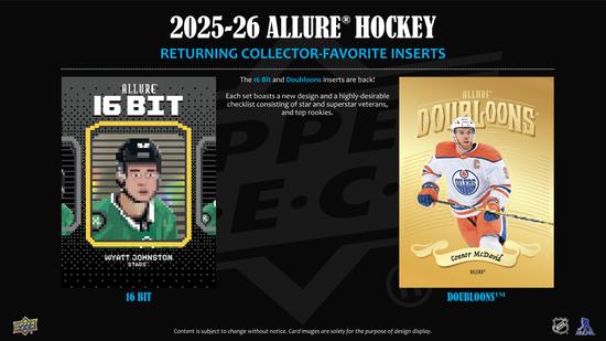 Image for 2025/26 Upper Deck Allure Hockey 4-Pack Blaster 20-Box Case