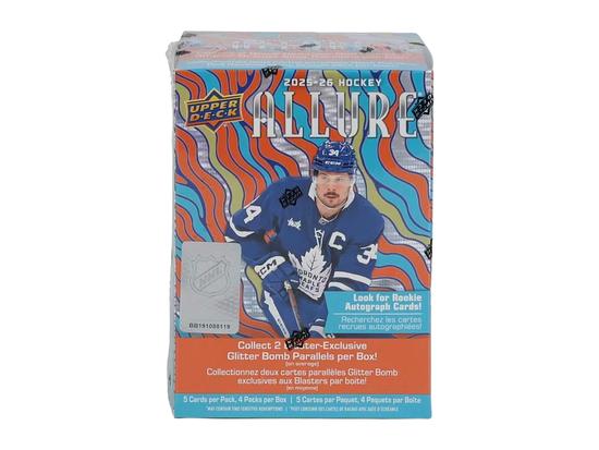 Image for 2025/26 Upper Deck Allure Hockey 4-Pack Blaster 20-Box Case