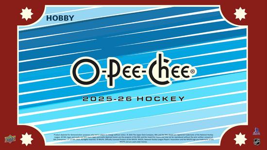 Image for 2025/26 Upper Deck O-Pee-Chee Hockey Hobby 16-Box Case