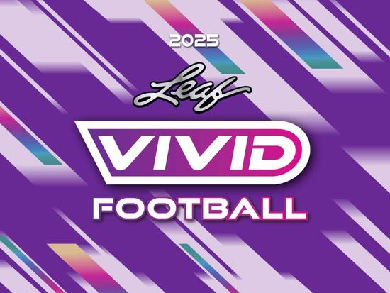 Image for 2025 Leaf Vivid Football Hobby Box