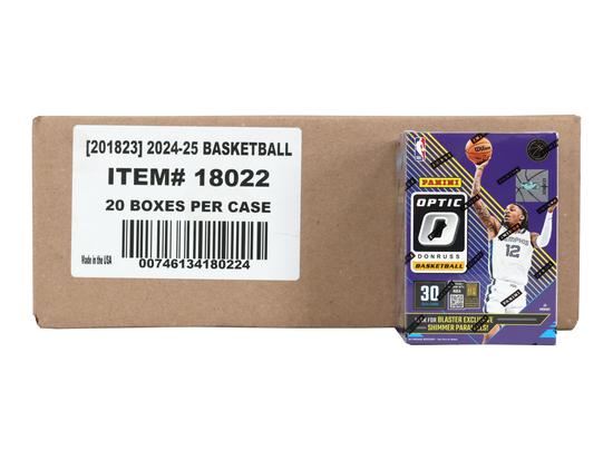 Image for 2024/25 Panini Donruss Optic Basketball Blaster Hobby 20-Box Case