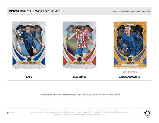Image for 2025 Panini Prizm FIFA Club World Cup Soccer Mega Hobby 20-Box Case