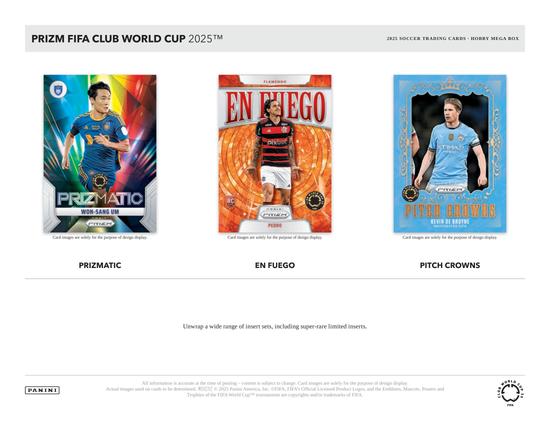 Image for 2025 Panini Prizm FIFA Club World Cup Soccer Mega Hobby 20-Box Case