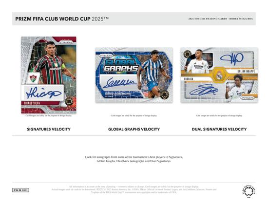Image for 2025 Panini Prizm FIFA Club World Cup Soccer Mega Hobby 20-Box Case