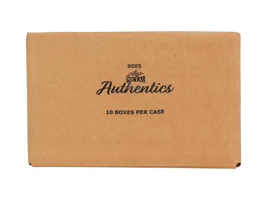 Image for 2025 Leaf Metal Authentics Hobby 10-Box Case