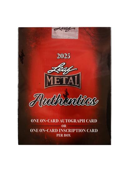 Image for 2025 Leaf Metal Authentics Hobby 10-Box Case