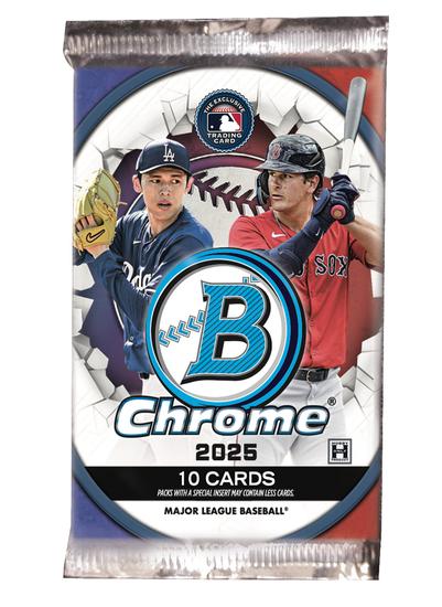 Image for 2025 Bowman Chrome Baseball Hobby Pack