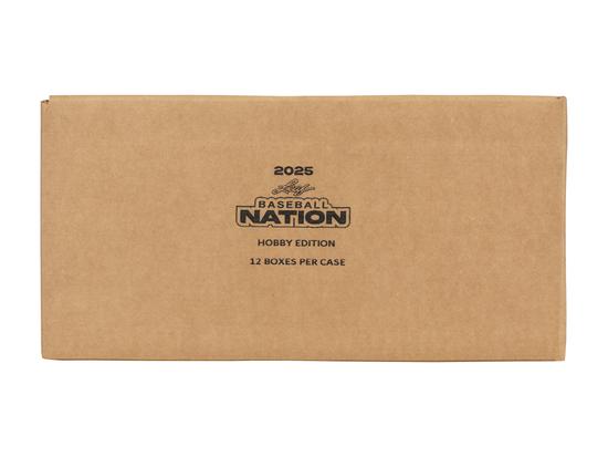 Image for 2025 Leaf Baseball Nation Hobby 12-Box Case