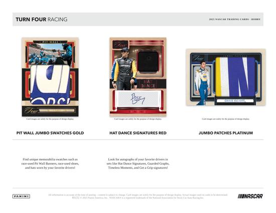 Image for 2025 Panini Turn Four Racing Hobby Box