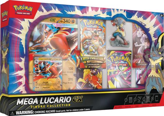 Image for Pokemon Mega Lucario ex Figure Collection 6-Box Case