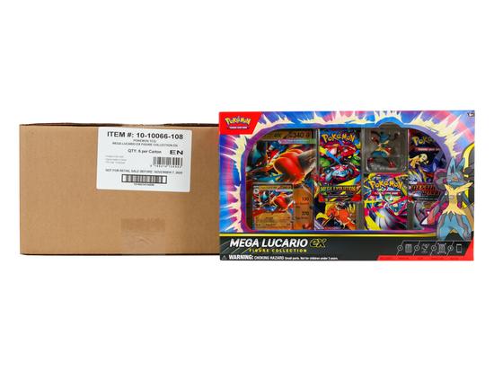 Image for Pokemon Mega Lucario ex Figure Collection 6-Box Case