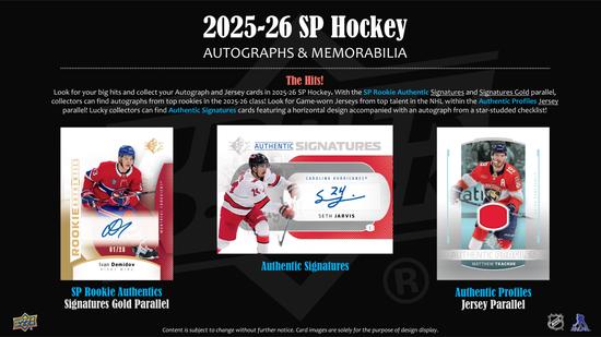 Image for 2025/26 Upper Deck SP Hockey Blaster 20-Box Case