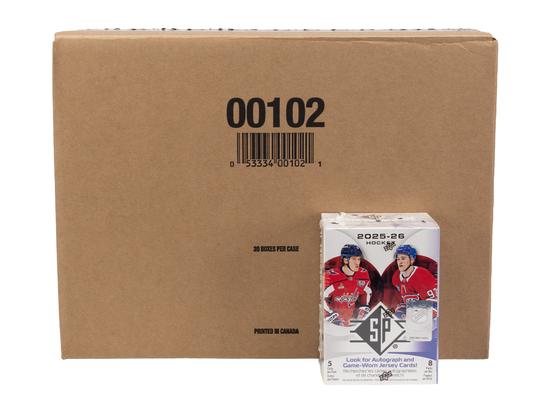Image for 2025/26 Upper Deck SP Hockey Blaster 20-Box Case