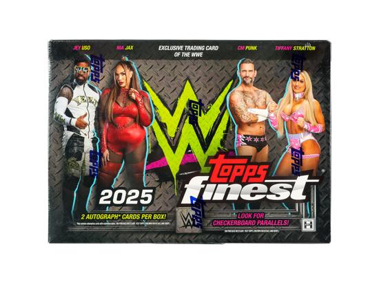 Image for 2025 Topps Finest WWE Hobby Box