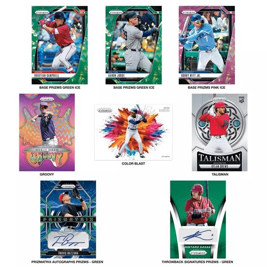 Image for 2025 Panini Prizm Baseball Mega 20-Box Case (Pink Ice Prizms)