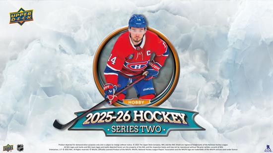 Image for 2025/26 Upper Deck Series 2 Hockey Hobby 12-Box Case