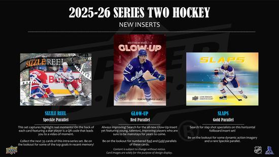 Image for 2025/26 Upper Deck Series 2 Hockey Hobby 12-Box Case
