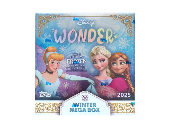 Image for 2025 Topps Disney Wonder Winter Mega 20-Box Case