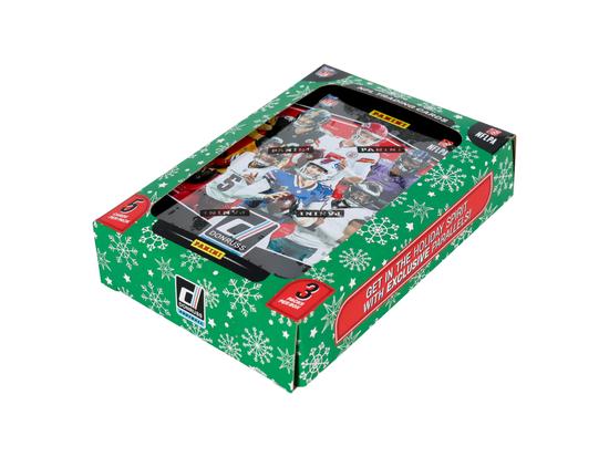 Image for 2025 Panini Donruss Football Winter Holiday 60-Tin Case (Box)
