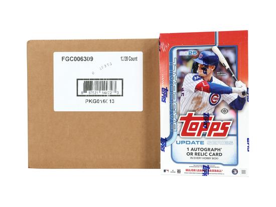 Image for 2025 Topps Update Series Baseball Hobby 12-Box Case