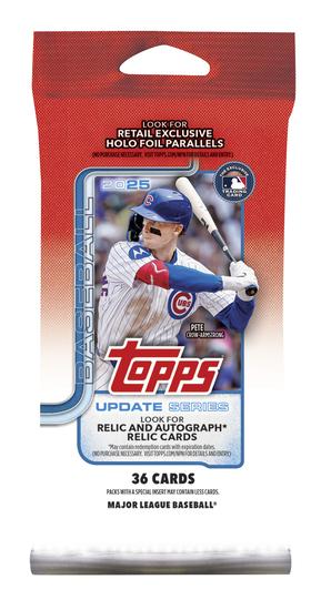 Image for 2025 Topps Update Series Baseball Jumbo Value 108-Pack Case