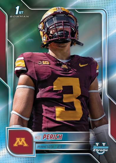 Image for 2025 Bowman University Chrome Football Hobby Jumbo Box