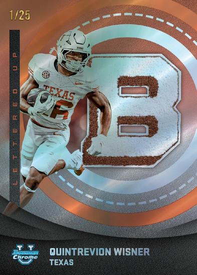 Image for 2025 Bowman University Chrome Football Mega 20-Box Case
