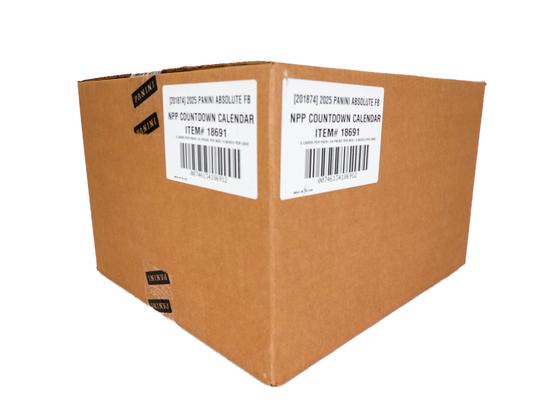Image for 2025 Panini Absolute Football Countdown Calendar 8-Box Case