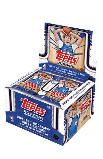Image for 2025/26 Topps Basketball Hobby Jumbo Box