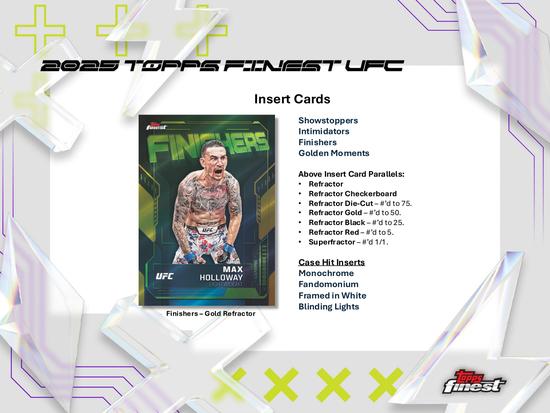 Image for 2025 Topps UFC Finest Hobby Box