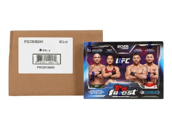 Image for 2025 Topps UFC Finest Hobby 8-Box Case