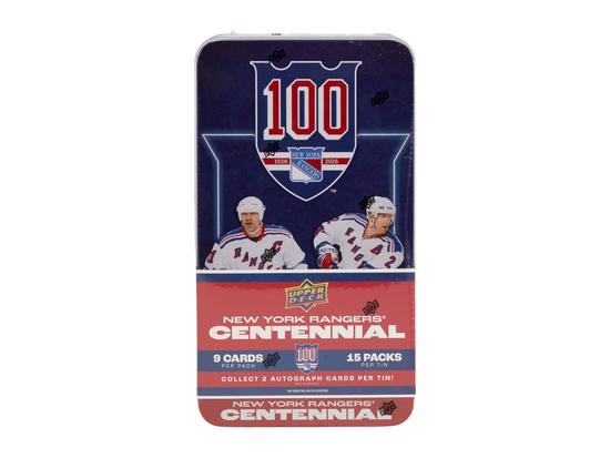 Image for 2025/26 Upper Deck New York Rangers Centennial Hockey Hobby Box