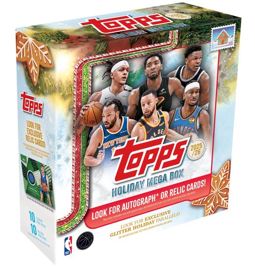 Image for 2025/26 Topps Basketball Mega Holiday 20-Box Case