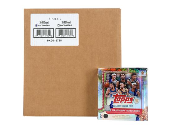 Image for 2025/26 Topps Basketball Mega Holiday 20-Box Case