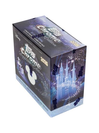 DISNEY CHROME SAPPHIRE HOBBY BOX (TOPPS 2025) | eBay