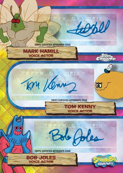 Image for SpongeBob SquarePants Chrome Sapphire Hobby Box (Topps 2025)