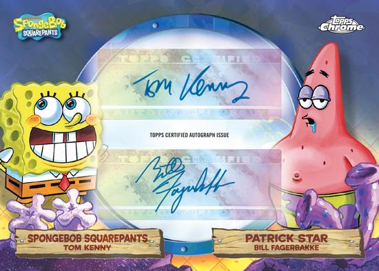 Image for SpongeBob SquarePants Chrome Sapphire Hobby Box (Topps 2025)